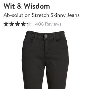Wit and wisdom ab-solution skinny jeans